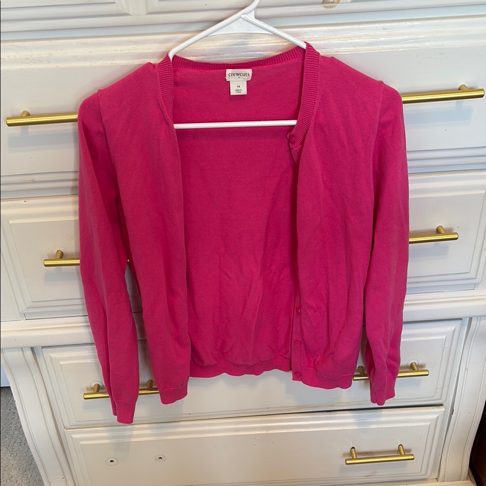 Crewcuts Hot Pink Cardigan for Kids